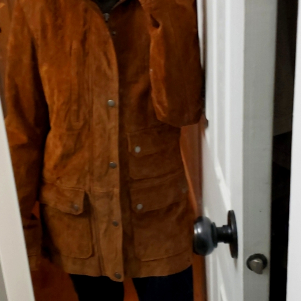 Arvust Pioneer suede leather jacket